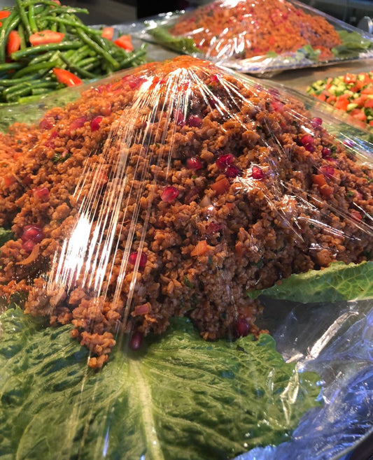 Kısır: Bulgur Salad with Pomegranate Molasses