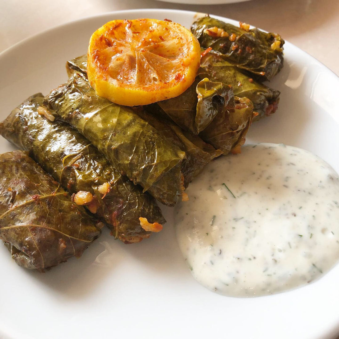 Aegean Style Stuffed Grape Leaves (Sarma Dolma)